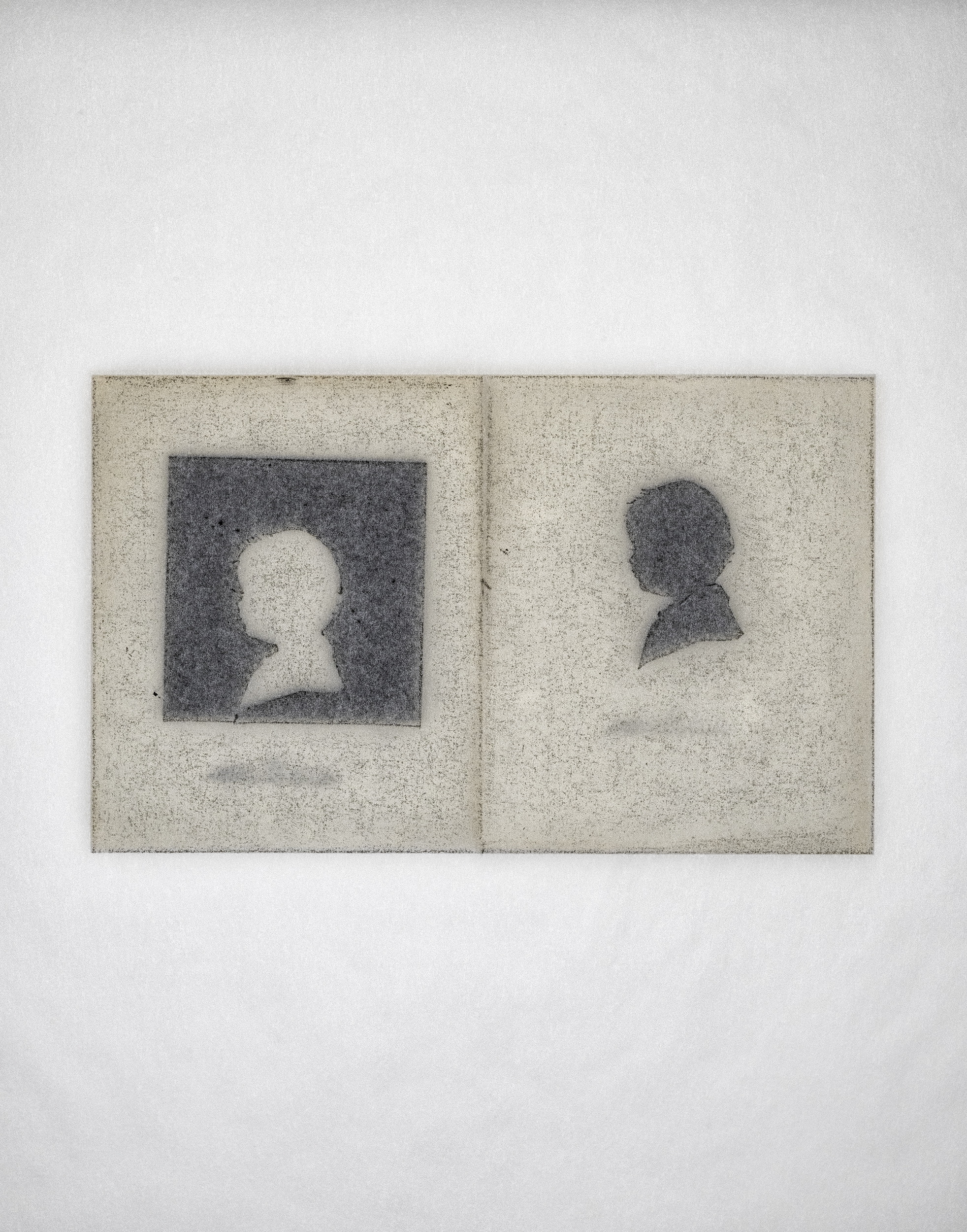 Cut Paper Silhouette (Child by Pierre Bottemer), Mid 18th Century – Mid 19th Century