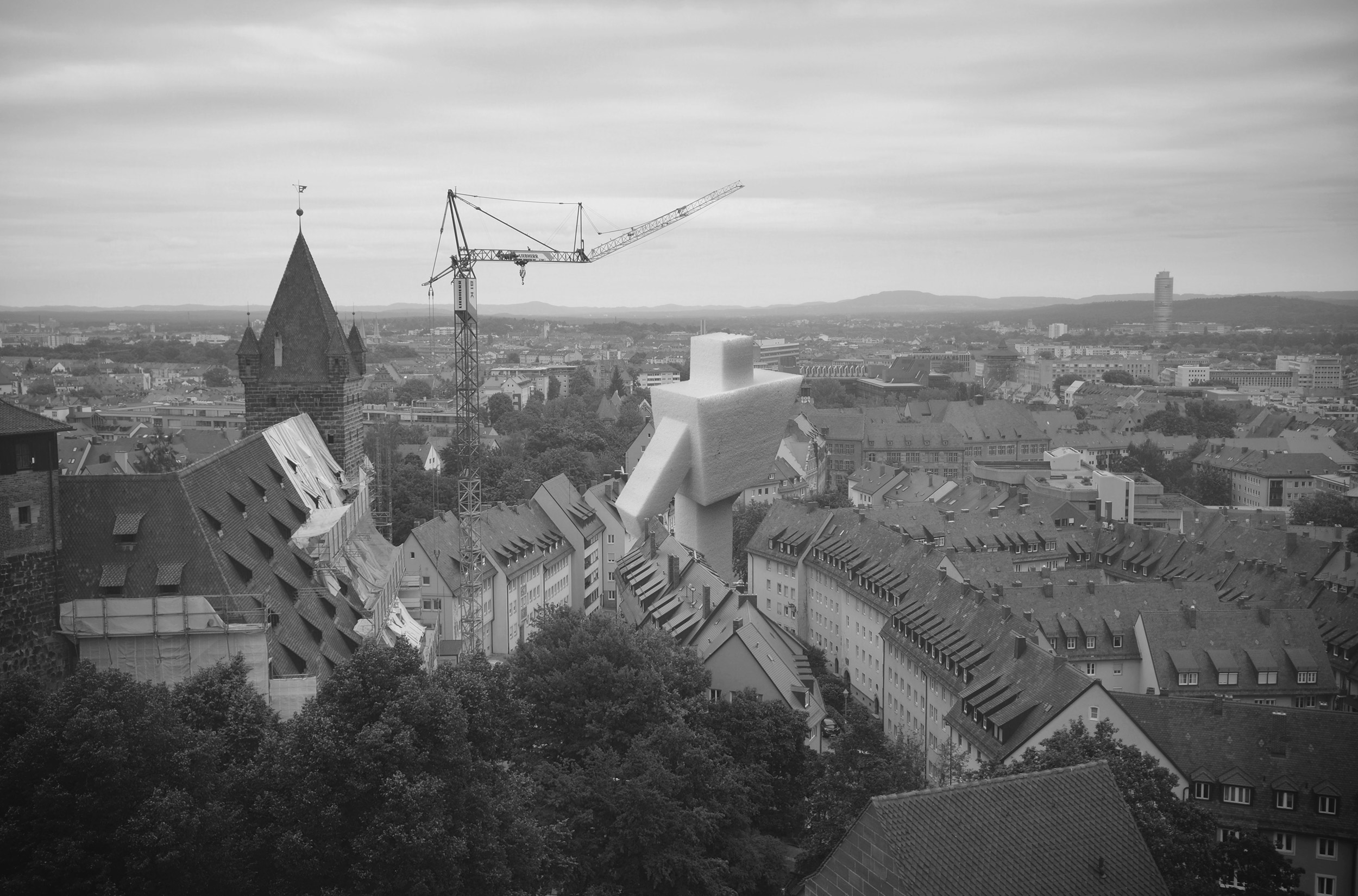 Untitled #1 (Overlooking Nürnberg, Bavaria from Sinwell Tower) 